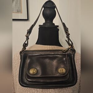 Marc Jacobs Vintage Y2K Era Black Leather Bag